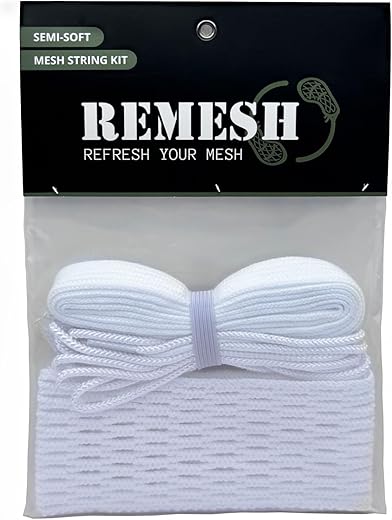 REMESH Lacrosse Mesh And String Kit, Durable