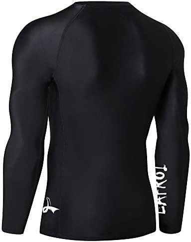 LAFROI Men's Long Sleeve UPF 50+ Compression Rash Guard-CLYYB - Image 4
