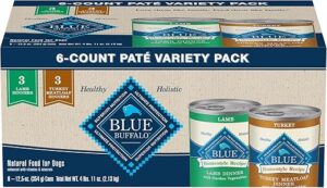 Blue Buffalo Lamb & Turkey Wet Dog Food Pack
