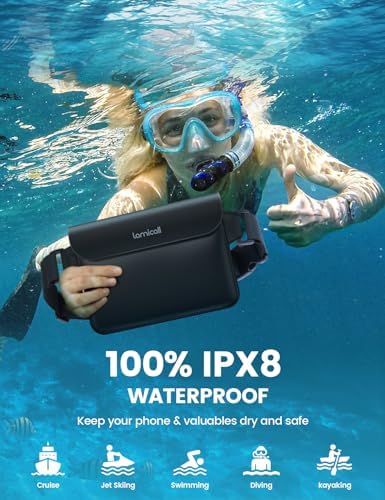 Lamicall Waterproof Fanny Pack Dry Bag Pouch - Image 2