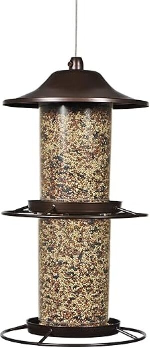 Perky-Pet Large 2-Tier Outdoor Bird Feeder 325SCOMBO-1SR