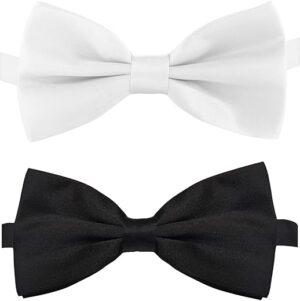 Koolmox Large Adjustable Formal Dog Bowtie Collar