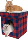 Kitty City Large Cat Bed, Stackable Cube, CM-10168