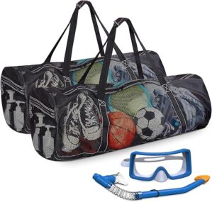 Kacctyen Large Mesh Dive Bags 37x15x15 Inches