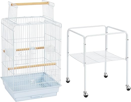 Yaheetech Large Parakeet Bird Cage With Perches