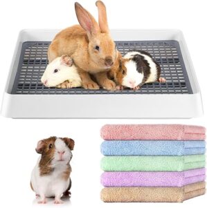 Zhehao Large Rabbit Litter Box With Blankets