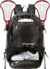 Kioqiear Large Sports Lacrosse Backpack With Stick Holders
