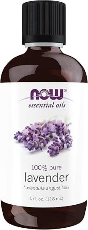 NOW Foods Lavender Oil, Soothing Aromatherapy, 4-Ounce