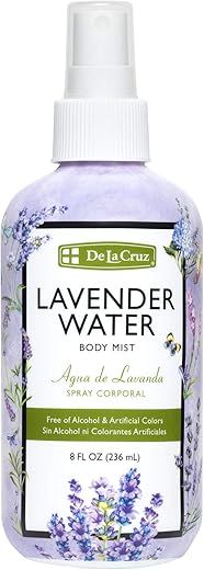 De La Cruz Lavender Water Body Mist 8 fl oz