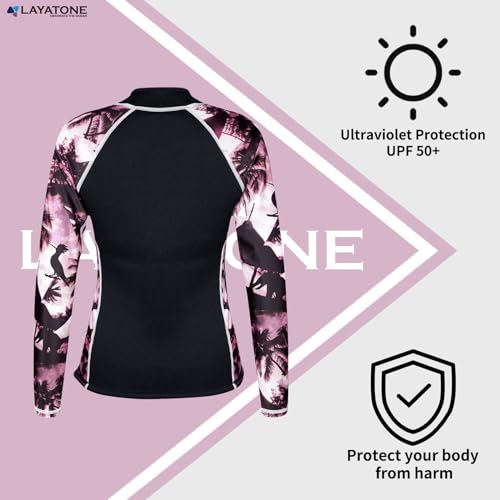 LayaTone Women's 3mm Neoprene Wetsuit Jacket - Image 5