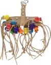 Penn-Plax Leather Kabob Bird Toy For Birds