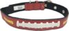 Pets First Leather NFL Dog Collar, Small Size