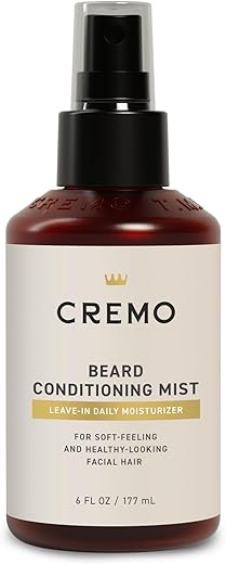 Cremo Leave-In Beard Conditioning Mist, 6 Fl Oz