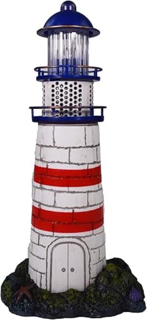 Penn-Plax LED Lighthouse Ornament for Aquariums