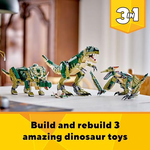 LEGO 3in1 T Rex Dinosaur Building Set - Image 2