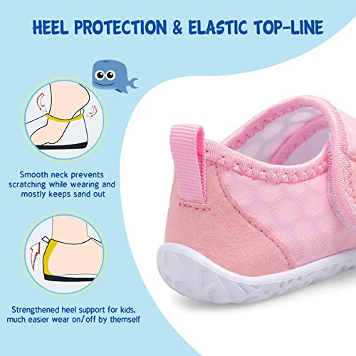 LeIsfIt Toddler Aqua Socks Breathable Swim Shoes - Image 4
