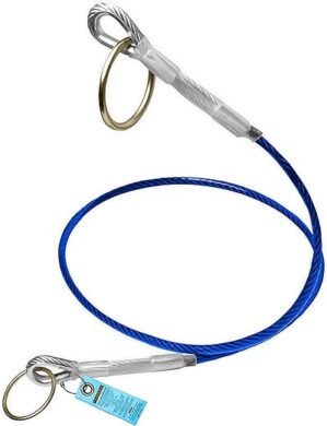 KwikSafety Lemur 6′ Cable Anchor Sling Safety