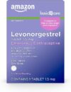 Amazon Basic Care Levonorgestrel Emergency Contraceptive Tablet, 1 Count