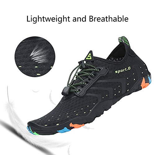 Leyang Water Shoes Barefoot Quick-Dry Aqua Socks - Image 2