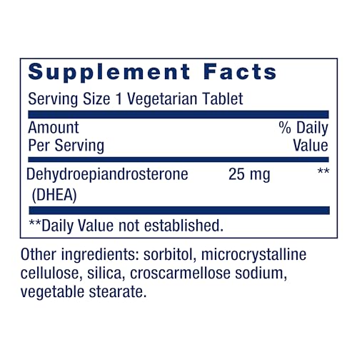 Life Extension DHEA 25 mg - Hormone Balance & Mood - Image 3