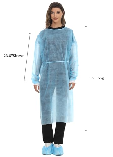 LIFESOFT Isolation Gown Polypropylene Knit Cuff - Image 4