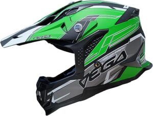 Vega Helmets Lightweight Fully Loaded Dirt Bike Helmet