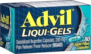 Advil Liqui-Gels Pain Reliever, Ibuprofen 200mg