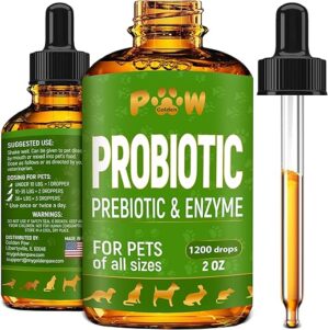Golden Paw Liquid Probiotics For Dogs & Cats