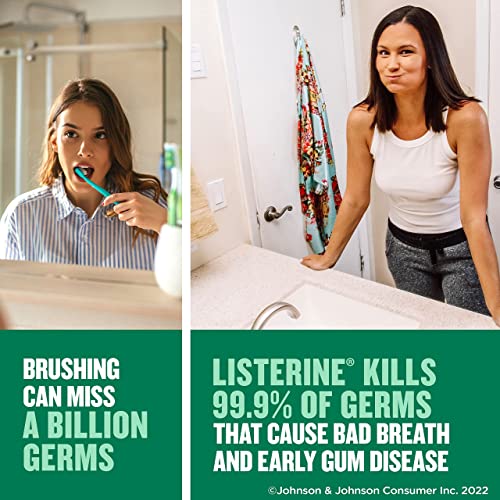 Listerine Freshburst Antiseptic Mouthwash, Fights Bad Breath - Image 4