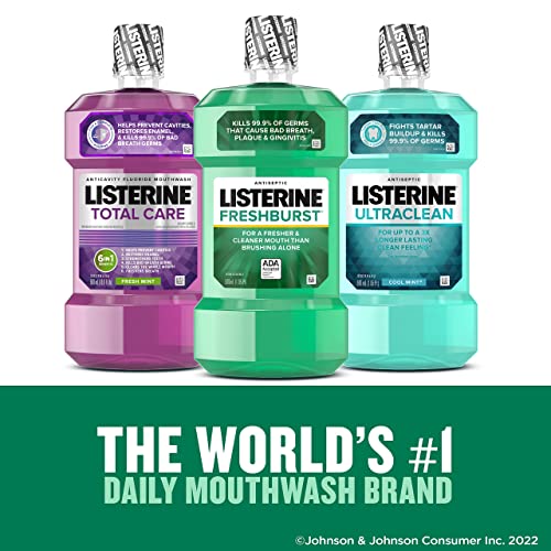 Listerine Freshburst Antiseptic Mouthwash, Fights Bad Breath - Image 5