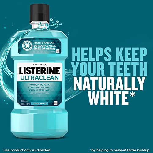 Listerine Ultraclean Mouthwash With Everfresh Technology - Image 3