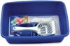 Petmate Litter Pan Starter Kit, Medium Planet Blue