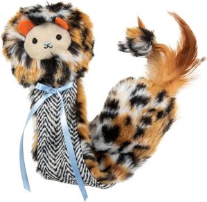 SmartyKat Looney Lion Heart Kicker Cat Toy