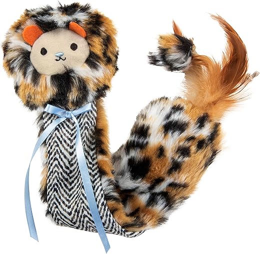 SmartyKat Looney Lion Heart Kicker Cat Toy