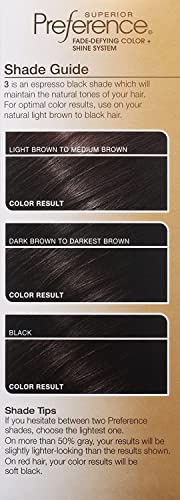 L'Oreal Paris Superior Preference Hair Color, Soft Black #3 K - Image 4