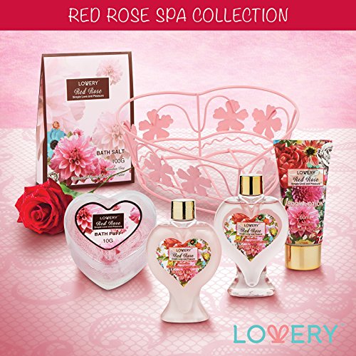 LOVERY Christmas Gifts Home Spa Basket For Women - Image 2
