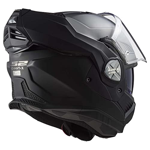 LS2 Advant X Modular Helmet (Matte Black) - Image 3