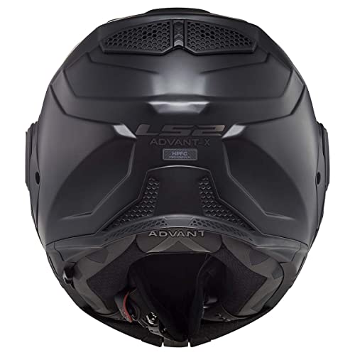 LS2 Advant X Modular Helmet (Matte Black) - Image 5