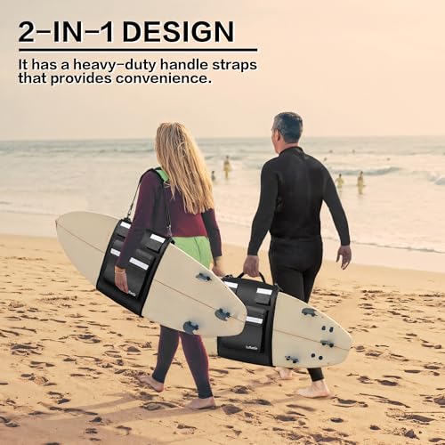 LuBanSir Surfboard Travel Bag For Carrying - Image 2