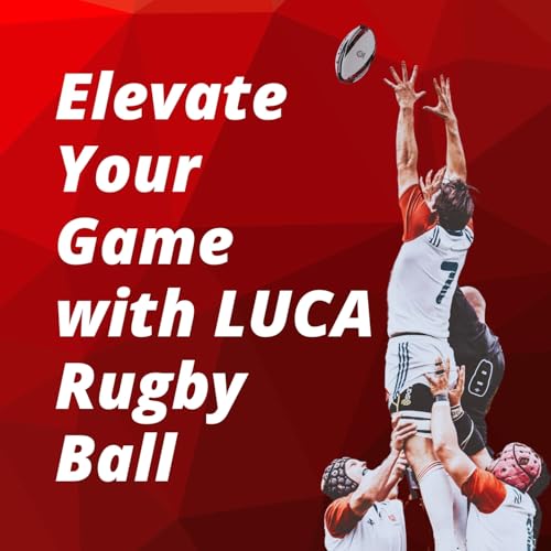 LUCA Rugby Ball - Outdoor Professional Synthetic Rubber - Image 3