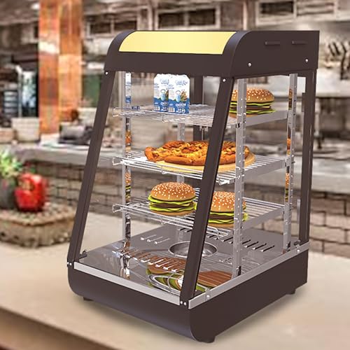 Lumelay 3 Tier Countertop Pizza Warmers Display - Image 5