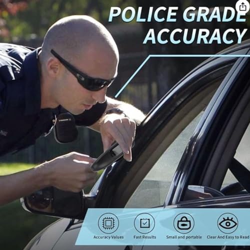 Luqeeg Portable Breathalyzer Tester With LCD Display - Image 4