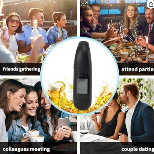 Luqeeg Portable Breathalyzer Tester With LCD Display - Image 5