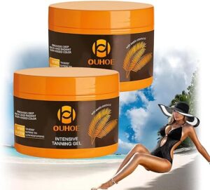 WAAMIU Luxurious Dark Tanning Gel, Travel Size