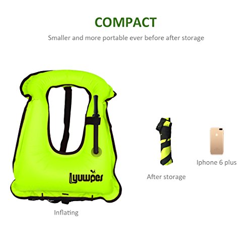 Lyuwpes Snorkel Vest Adult Swimming Safety - Image 5