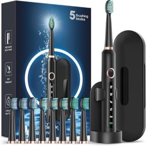 Rtauys M5 Sonic Electric Toothbrush With 8 Heads