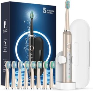 Rtauys M5 Sonic Electric Toothbrush With Accessories