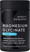 Sports Research Magnesium Glycinate Vegan Capsules, 160 Mg