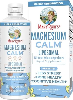 MaryRuth Organics Magnesium Liposomal Supplement | Muscle Support