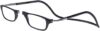 Clic Magnetic Reading Glasses, Black, 1.25 Magnification
